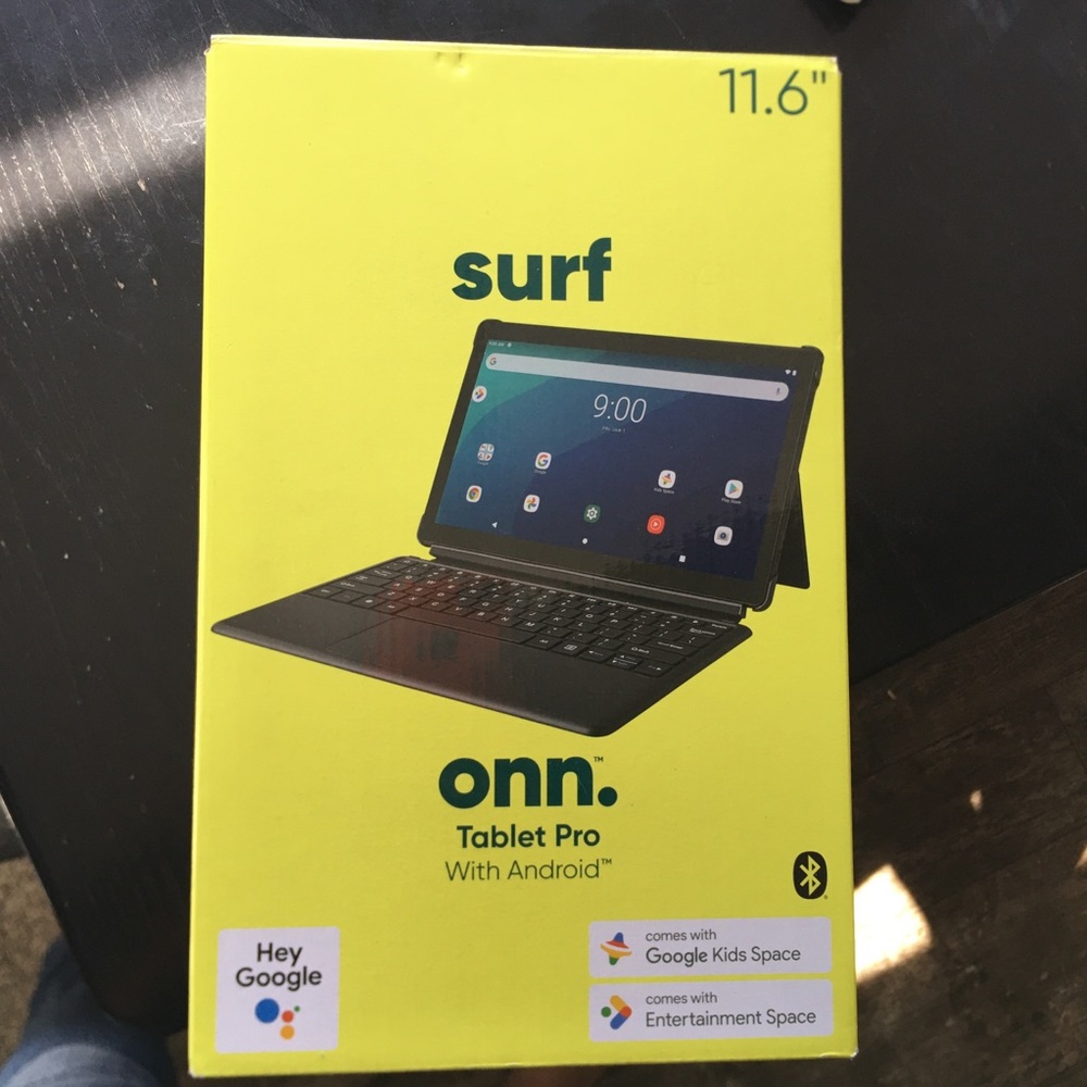 Onn Surf Tablet Pro with Android like new in box